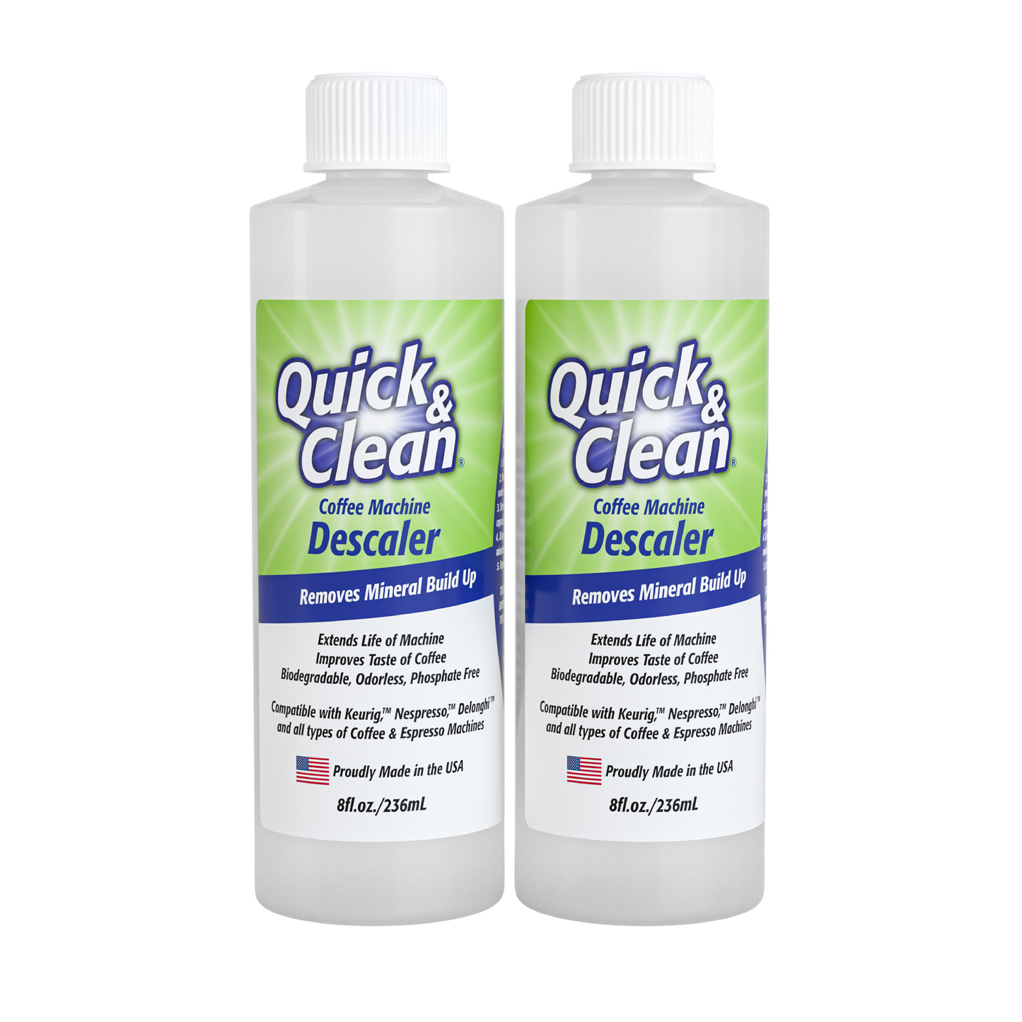 Quick & Clean Coffee Machine Descaler Removes Mineral Build in Coffee Machine